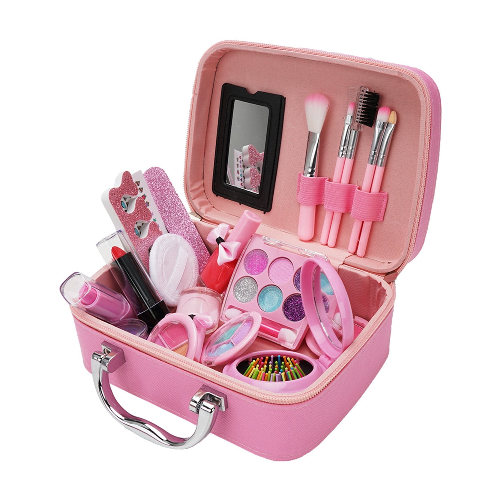 EGNMCR DIY Play House Game Set Washable Cosmetics Make Up Toys Girl's Makeup Toy Make Up Toy-s