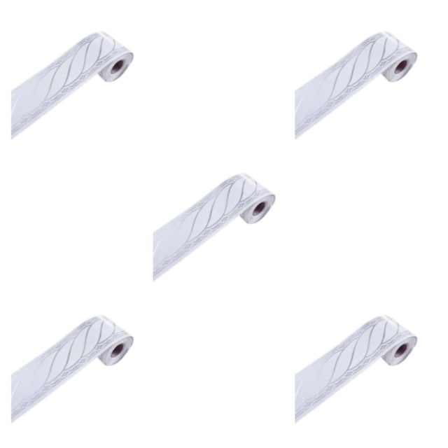 mmirethe PVC Wide Application Wallpaper Border Self Adhesive And Waterproof Easy To Install Breathable As Shown 5013 5Set