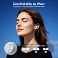 thumbnail image 4 of Écouteurs Tactiles Bluetooth Sans Fil VEAT00L, Écouteurs Stéréo Basse 65 H avec 6 Modes d'Égalisation, Écouteurs Tactiles Sans Fil à DEL Multicolores Multifonctions avec Micro ENC, Mode ANC à Réduction de Bruit/transparence, 4 of 7