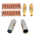 thumbnail image 3 of Mb15 Mig Welding Torch Kit with Contact Tips And Diffusers for Mig200 Mig130 0.9mm, 3 of 4