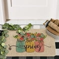 thumbnail image 4 of Spring Summer Holiday Welcome Door Mat Polyester Floor for St Patricks Day Indoor Entryway, 4 of 6