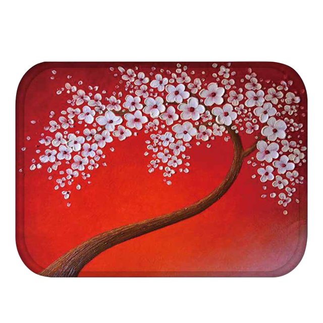 QualitChoice Door Mat PVC Floor Carpet Non- for Slip Hall Entrance Rug Home Office No.02 1Set