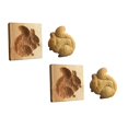 thumbnail image 1 of Oleegame 2PC Cookie Mold DIY Baking Moulds Wooden Cookie Cookie Moulds Embossing Craft Decorative Baking Tools For Christmas Thanksgiving Christmas Kitchen, 1 of 5