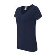 thumbnail image 1 of Gildan - T-Shirt à Col en V pour Femmes en Coton Épais, 1 of 1