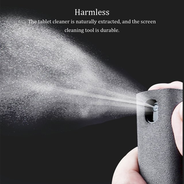 Laptop Monitor Cleaning Liquid Universal Replacement Clean Spray Clean Spray Fingerprint-Proof Professional Lightweight Water Sprayer Gray