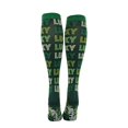 thumbnail image 3 of Unisex Lucky All Over Funny St Patricks Day Compression Socks for Women and Men, 3 of 4