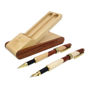 Ensemble de stylos à signer Stylo de fontaine Roseood avec des fournitures scolaires de Box Office
