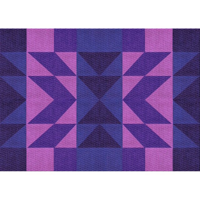 Ahgly Company Tapis Rectangulaire Lavable en Machine Intérieur Transitionnel Violet Prune, 2 Pieds x 4 Pieds