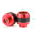 thumbnail image 3 of 1 Pair of Carbon Fiber Motorcycle Front Fork Frame Sliders Crash, 3 of 3