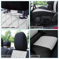 thumbnail image 4 of For 2020-2024 Jeep Gladiator FH Group Neoprene Waterproof Custom Fit Car Seat Covers - Full Set Gray, 4 of 5