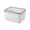 B, variante sur HBBKVI Contenants de Rangement, Contenants de Rangement pour Fruits et Légumes pour Réfrigérateur avec Égouttage Contenants Frais 3 en 1 Contenants de Rangement pour Produits Grand Organisateur, Organisateurs et Rangement