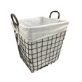 thumbnail image 1 of hometrends Lined Metal Wire Basket, 1 of 1