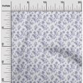 thumbnail image 2 of oneOone Polyester Spandex White Fabric Baroque Sewing Material Print Fabric By The Yard 56 Inch Wide, 2 of 4