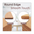 thumbnail image 2 of High Density Thick Square Cork Pad for Hot Dishes, 8 Inch Heat Resistant Multifunction Cork Coaster, Cork Hot Pads, 2 of 7
