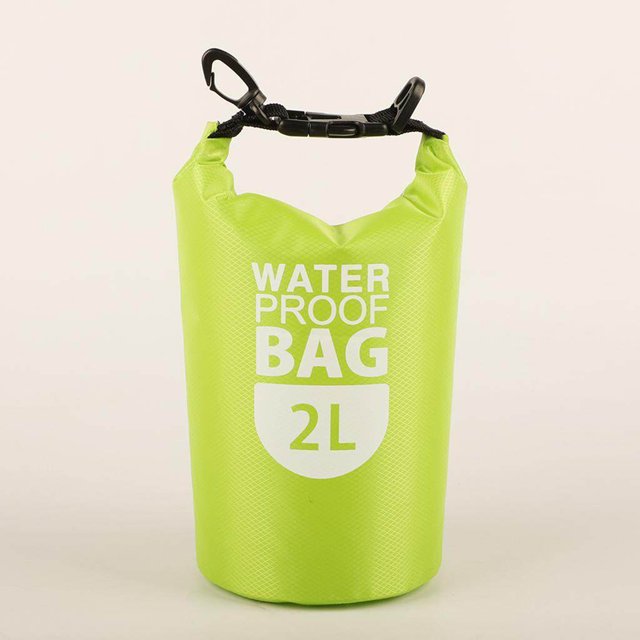 Baohd Sac Étanche 2 L Sac Pochette pour Rafting Canotage Plongée Vert