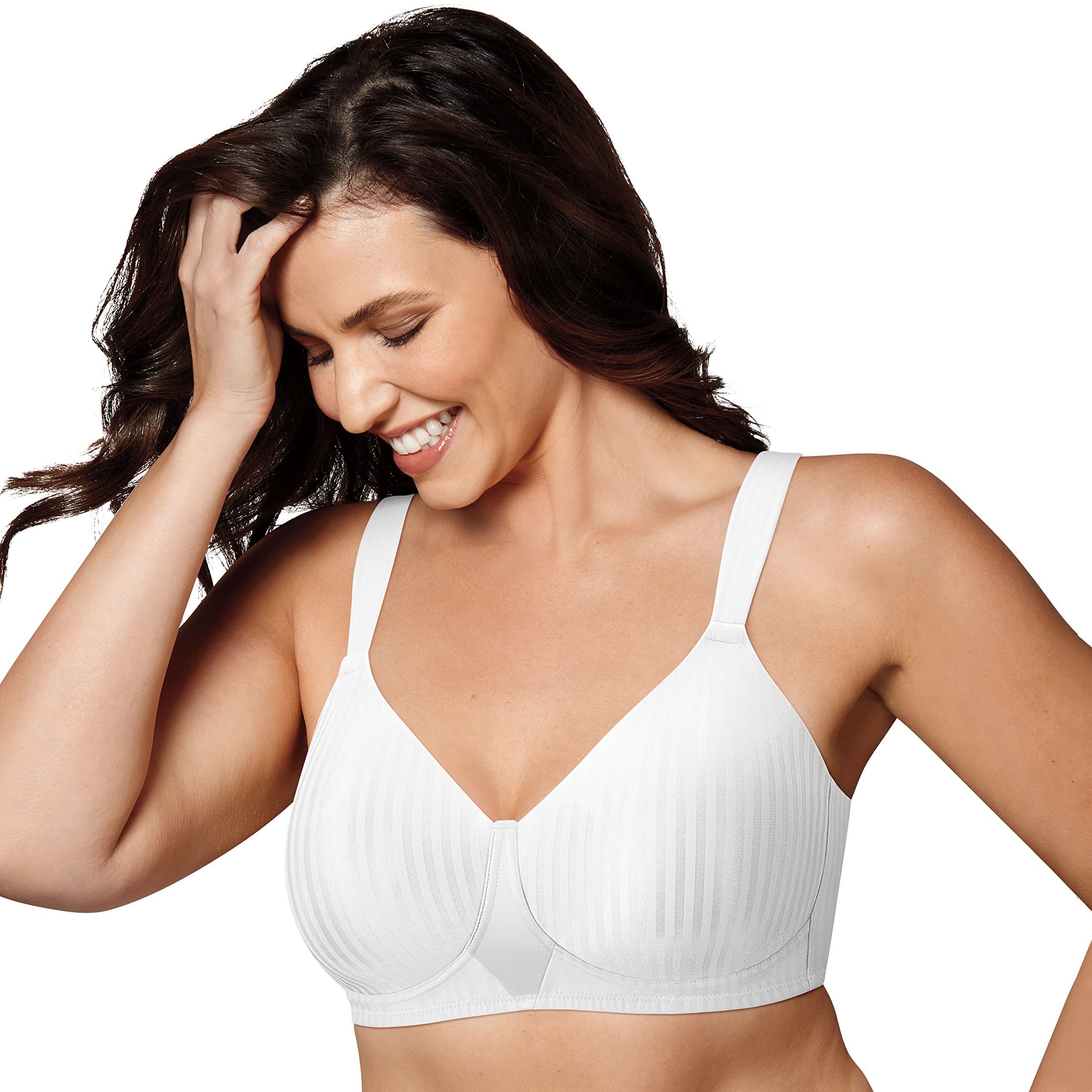 Playtex Women's Secrets Perfectly Smooth Wire Free Full Coverage Bra #4707