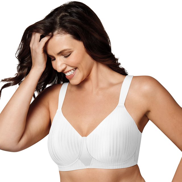 Playtex Women's Secrets Perfectly Smooth Wire Free Full Coverage Bra #4707