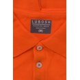thumbnail image 5 of Men's Adaptive Polo Half Sleeves Orange T-Shirt, 5 of 5