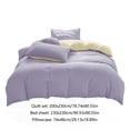 thumbnail image 3 of Bed Sheet Set,All-Season Bedding Set - 4-Piece Washable Solid Color Bed Sheet Duvet Cover and Pillowcases,Bedding Duvet Covers,Duvet Cover Set,Water Color Set, 3 of 9