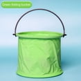 thumbnail image 1 of Five Colors Optional Retractable Folding Portable Small Bucket Children Outdoor Travel Water Storage Bucket Car Washing Tools, 1 of 3