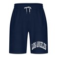thumbnail image 4 of Diufon Men's Athletic Shorts Drawstring Waisted Outdoor Sport Shorts Spring Summer Hiking Shorts with Pockets, 4 of 4