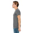 thumbnail image 3 of Bella Canvas Mens Jersey V-Neck Tee, M, Deep Heather, 3 of 3