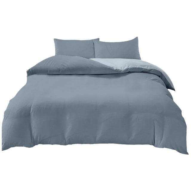 A 4 Piece Bedding Set Includes Comforter Cover Flat Sheet And Pillowcases For Standard Queen Size Bed Soft Breathable Polyester Material Easy Care Machine Washable Weight 1.98 Pounds