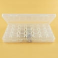 thumbnail image 3 of 5D Jewelry Box Organizer Box Storage Case Diy  Painting Drill Rhinestone Bead 56 Grid Transparent Container, 3 of 9