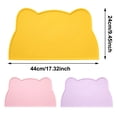 thumbnail image 2 of Precisely Designed Cat Food Mat Silicone Non Bowl Mat for Mess-Free Feeding and Floor with Durable TPR Material, 2 of 6
