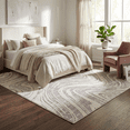 thumbnail image 1 of Rug Branch Nomad Abstract Indoor Area Rug, Purple Beige, Coastal - Living Room, Bedroom, Dining Room, and Kitchen, 1 of 12