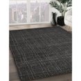 thumbnail image 3 of Ahgly Company Tapis d'Intérieur Lavable en Machine Carré Industriel Moderne Gris Carbone, 4 Pieds Carré, 3 of 7