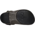 thumbnail image 4 of Crocs Adult Classic Work Clogs Adjustable Slip Resistant Work Shoes, Dark Cocoa, W10/M8, 4 of 6