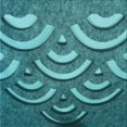thumbnail image 1 of Ahgly Company Machine Washable Indoor Square Transitional Dark Turquoise Green Area Rugs, 6' Square, 1 of 7