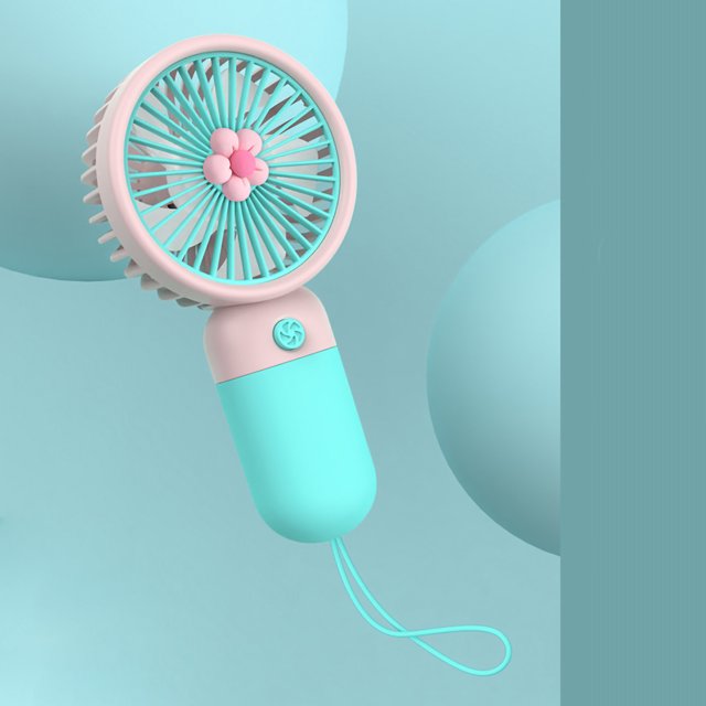Handheld Fan Mini Fan Portable Fan Pocket Fan Handheld Fan Soft Silicone Mini USB Rechargeable Portable Pocket Fan For Outdoor