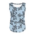 thumbnail image 5 of RXIRUCGD 2025 Vêtements d'Été pour Enfants Filles Décontracté Sans Manches Col Rond Imprimé, 5 of 5