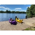 thumbnail image 2 of Chaise Pneumatique Auto-Gonflable Sans Pompe, Plage, Parc, Piscine, Camping, Pêche Toute Activités de Plein Air-Rouge, 2 of 4