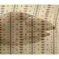thumbnail image 4 of oneOone Viscose Chiffon Fabric Diamond & Triangle Geometric Printed Craft Fabric BTY 42 Inches Wide, 4 of 4