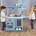 thumbnail image 4 of Little Tikes 25-Piece First Prep Kitchen - Blue, 4 of 6