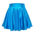 thumbnail image 1 of Kcodviy Jupe Évasée Décontractée Plissée en Ligne A de Plage pour Femmes Jupe pour Femme Mini Brillante Jupe de Maternité Jupe Crayon Jupes en Satin pour Femmes Jupe de Lit Lit Simple, 1 of 5