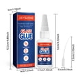 thumbnail image 3 of Vaidha Glass Repair Adhesive Glass Ceramic Quick Bonding Repair Multifunctional Acrylic Adhesive 30ml, 3 of 7