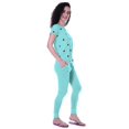 thumbnail image 4 of Moomaya Nightwear Set Watermelon Embroidery Slimfit Pyjamas Sleepwear 2 Pcs Set, 4 of 6