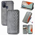 thumbnail image 1 of Case for OnePlus Nord N100 Flip Cover Wallet Flip Cover Magnetic Protective - Grey, 1 of 5
