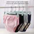 thumbnail image 4 of CNKOO Cotton Absorbent Incontinences Underwear Washable Reusable Cloth Diaper Pants Panties For Elderly Care And Overnight Use, 4 of 8