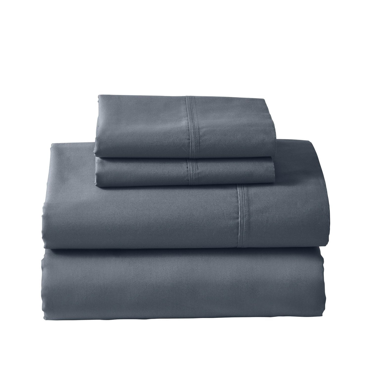 Better Homes & Gardens 300 Contexture Frais Et Sec 4 pièces coton Ensemble de draps en percale