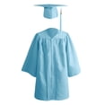 thumbnail image 1 of MeetoTime Ensemble de Blouses à Manches Longues pour Filles et Garçons, Performance de Graduation, Couleur Unie, Col Rond, 3-9 Ans, 1 of 2