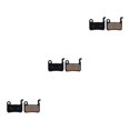 thumbnail image 2 of Baohd 1/2/3/5 10pair Lightweight Brake Pad For Wide Compatibility Durable Brake Pads JY-01D 3PCS, 2 of 6