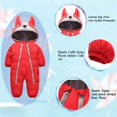 thumbnail image 4 of Combinaison d'Hiver pour Bébé Garçon Fille, Manteau, Grenouillère, Combinaison, Vêtement d'Extérieur 1-4T Tout-Petit, 4 of 7