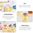 thumbnail image 3 of 2 Pcs Pots à Miel en Verre Bocaux de Rangement Pratiques Contenant Alimentaire Bocal Transparent, 3 of 9