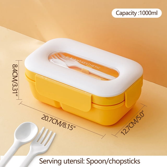 LSLJS Lunch Box for Office Workers The Lunch Box Can Be Heated In A Microwave and Divided Into Different Formats Large Capacity Bento Box, Lunch Boxs