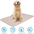 thumbnail image 4 of Tapis d'Entraînement pour Chien Réutilisable Lavable Anti-Fuite en Fibre de Bambou Naturel Premium Imperméable / Tapis de Lit Nettoyage Entraînement Doux Absorbant Protection Tapis de Pot Vert Taille P, 4 of 8